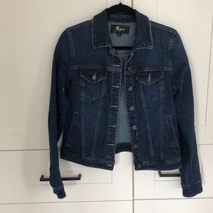 Thyme Maternity Jean Jacket - extendable - medium